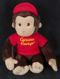 Gund Curious George Monkey Red Hat 11